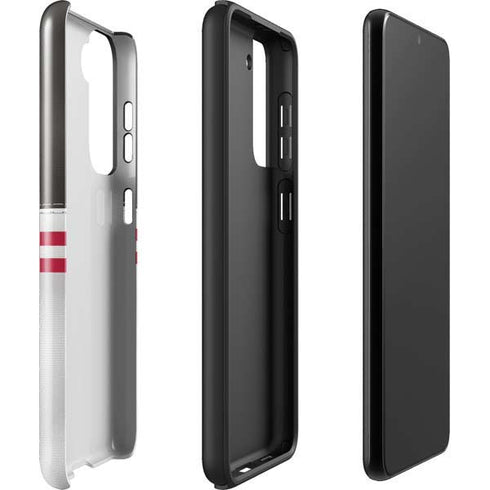 NFL Tampa Bay Buccaneers White Striped Galaxy S22 Pro Case