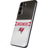 NFL Tampa Bay Buccaneers White Striped Galaxy S22 Skin