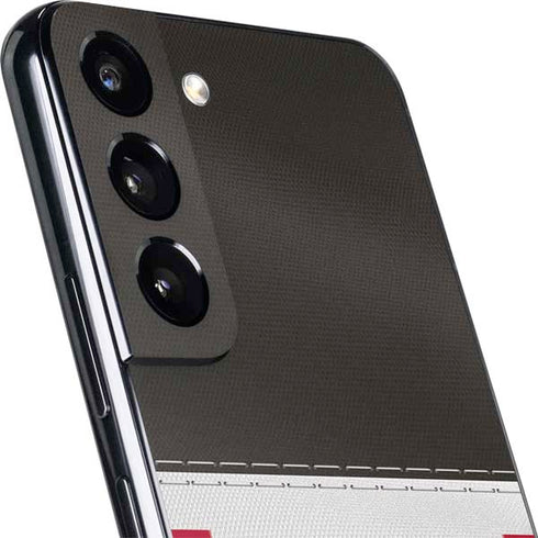 NFL Tampa Bay Buccaneers White Striped Galaxy S22 Skin