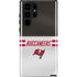 NFL Tampa Bay Buccaneers White Striped Galaxy S22 Ultra Pro Case