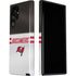 NFL Tampa Bay Buccaneers White Striped Galaxy S22 Ultra Pro Case