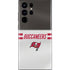 NFL Tampa Bay Buccaneers White Striped Galaxy S22 Ultra Skin