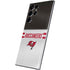 NFL Tampa Bay Buccaneers White Striped Galaxy S22 Ultra Skin