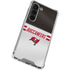 NFL Tampa Bay Buccaneers White Striped Galaxy S23 Clear Case