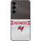 NFL Tampa Bay Buccaneers White Striped Galaxy S23 FE Skin