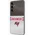 NFL Tampa Bay Buccaneers White Striped Galaxy S23 FE Skin
