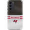 NFL Tampa Bay Buccaneers White Striped Galaxy S23 Plus Pro Case