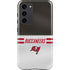 NFL Tampa Bay Buccaneers White Striped Galaxy S23 Plus Pro Case