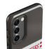 NFL Tampa Bay Buccaneers White Striped Galaxy S23 Plus Pro Case