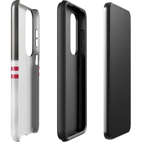 NFL Tampa Bay Buccaneers White Striped Galaxy S23 Plus Pro Case