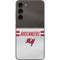 NFL Tampa Bay Buccaneers White Striped Galaxy S23 Plus Skin