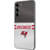 NFL Tampa Bay Buccaneers White Striped Galaxy S23 Plus Skin