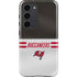 NFL Tampa Bay Buccaneers White Striped Galaxy S23 Pro Case