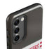 NFL Tampa Bay Buccaneers White Striped Galaxy S23 Pro Case
