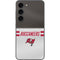 NFL Tampa Bay Buccaneers White Striped Galaxy S23 Skin