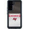 NFL Tampa Bay Buccaneers White Striped Galaxy S23 Waterproof Case