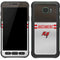 NFL Tampa Bay Buccaneers White Striped Galaxy S7 Active Skin