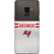 NFL Tampa Bay Buccaneers White Striped Galaxy S9 Skin