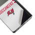 NFL Tampa Bay Buccaneers White Striped Galaxy Z Fold2 5G Skin