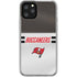 NFL Tampa Bay Buccaneers White Striped iPhone 11 Pro Clear Case