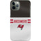 NFL Tampa Bay Buccaneers White Striped iPhone 11 Pro Lite Case