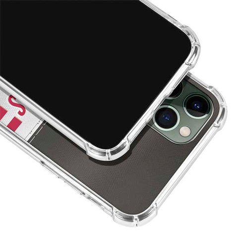 NFL Tampa Bay Buccaneers White Striped iPhone 11 Pro Max Clear Case