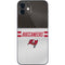 NFL Tampa Bay Buccaneers White Striped iPhone 12 Mini Skin