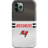 NFL Tampa Bay Buccaneers White Striped iPhone 12 Pro Max Impact Case