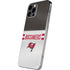 NFL Tampa Bay Buccaneers White Striped iPhone 12 Pro Max Skin