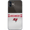 NFL Tampa Bay Buccaneers White Striped iPhone 12 Skin