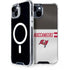 NFL Tampa Bay Buccaneers White Striped iPhone 13 MagSafe Case