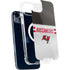 NFL Tampa Bay Buccaneers White Striped iPhone 13 MagSafe Case