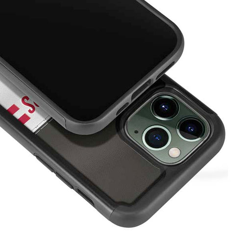 NFL Tampa Bay Buccaneers White Striped iPhone 13 Pro Cargo Case