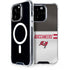 NFL Tampa Bay Buccaneers White Striped iPhone 13 Pro MagSafe Case