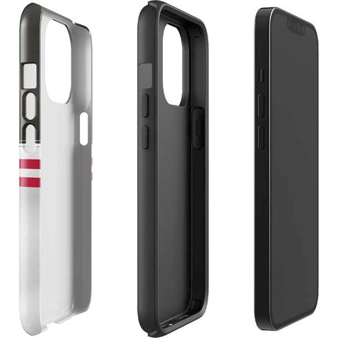 NFL Tampa Bay Buccaneers White Striped iPhone 13 Pro Max Impact Case