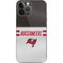 NFL Tampa Bay Buccaneers White Striped iPhone 13 Pro Max Skin