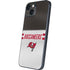 NFL Tampa Bay Buccaneers White Striped iPhone 13 Skin