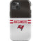 NFL Tampa Bay Buccaneers White Striped iPhone 14 Impact Case