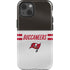 NFL Tampa Bay Buccaneers White Striped iPhone 14 Impact Case