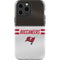 NFL Tampa Bay Buccaneers White Striped iPhone 15 Pro Max Impact Case