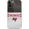 NFL Tampa Bay Buccaneers White Striped iPhone 14 Pro Max Skin