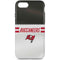 NFL Tampa Bay Buccaneers White Striped iPhone 8 Pro Case