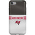 NFL Tampa Bay Buccaneers White Striped iPhone SE (2nd & 3rd Gen) Pro Case