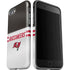 NFL Tampa Bay Buccaneers White Striped iPhone SE (2nd & 3rd Gen) Pro Case