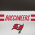 NFL Tampa Bay Buccaneers White Striped iPhone XR Skin