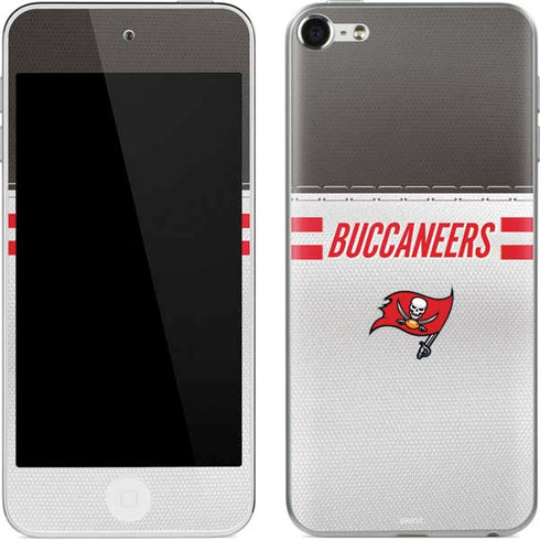 NFL Tampa Bay Buccaneers White Striped Apple iPod Skin