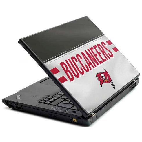 NFL Tampa Bay Buccaneers White Striped Lenovo T420 Skin