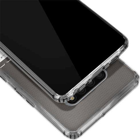 NFL Tampa Bay Buccaneers White Striped LG Stylo 6 Clear Case