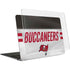 NFL Tampa Bay Buccaneers White Striped MacBook Air 15in (2023-2025) Case plus Skin