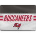 NFL Tampa Bay Buccaneers White Striped MacBook Pro 14in (2021-24) Skin